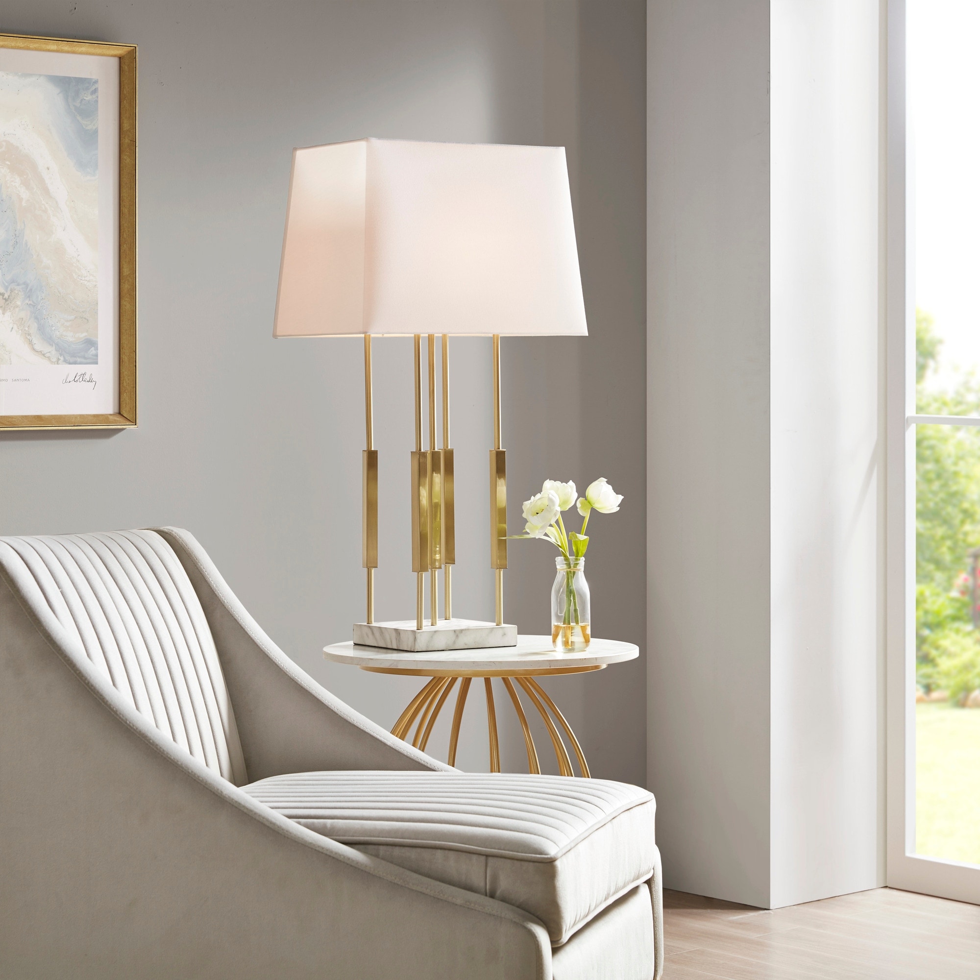Martha Stewart Doyer Metal Table Lamp - Mycitystee