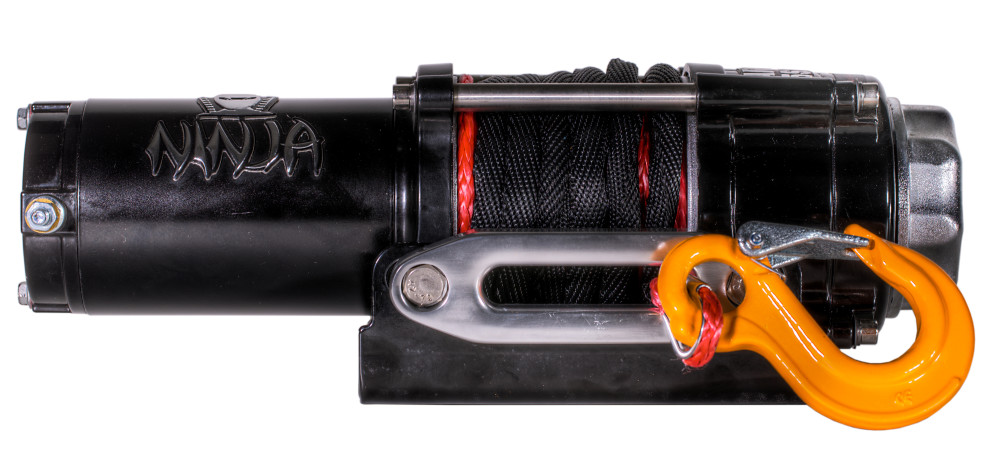 DK2 Ninja Winch Planetary Gear 2500lb with Synthetic Rope - Mycitystee