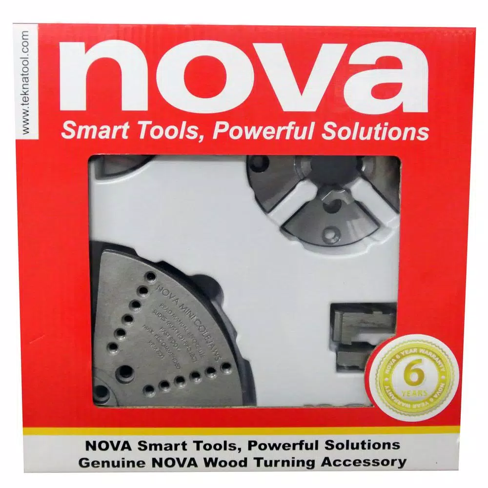 NOVA Small Chuck Work Accessory Jaw Bundle and#8211; XDC Depot - Mycitystee