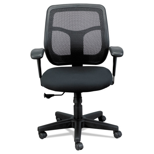 Eurotech Apollo Mid-Back Mesh Chair， 18.1