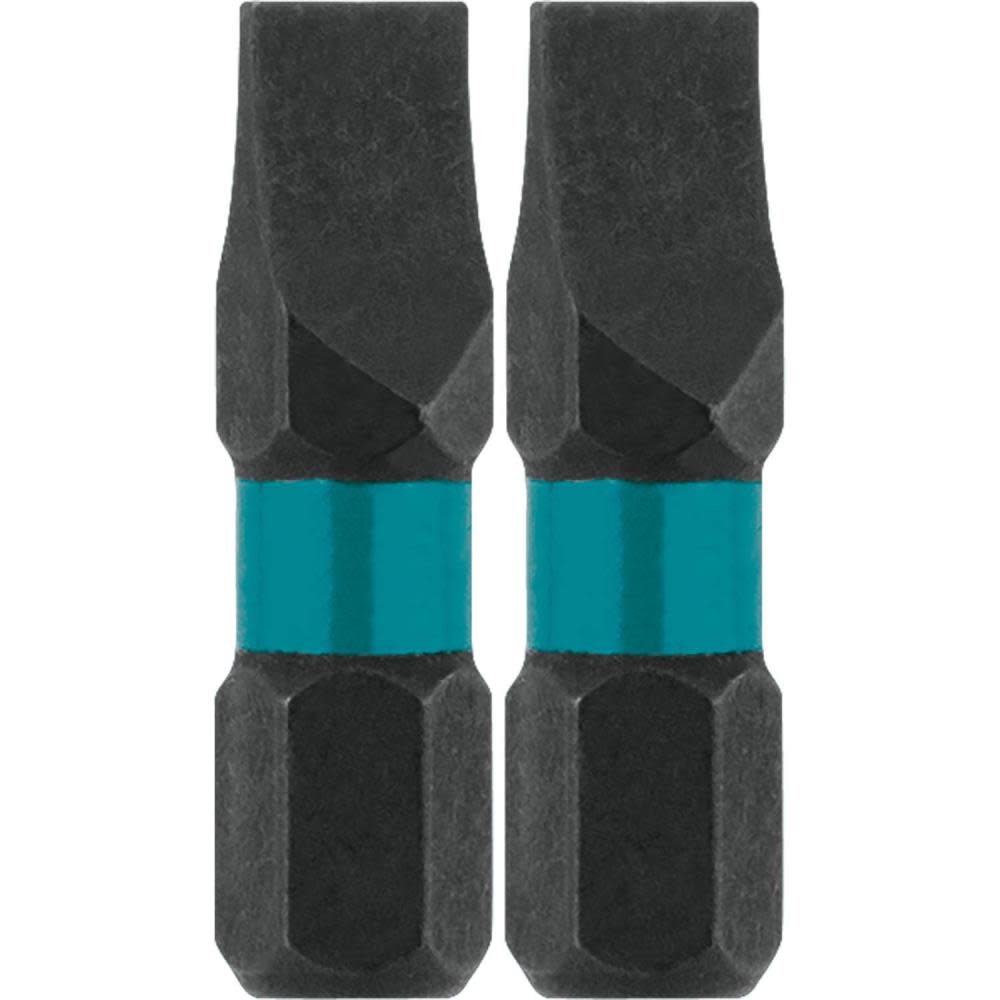 Impact X  #8 Slotted 1″ Insert Bit， 2/pk - Mycitystee