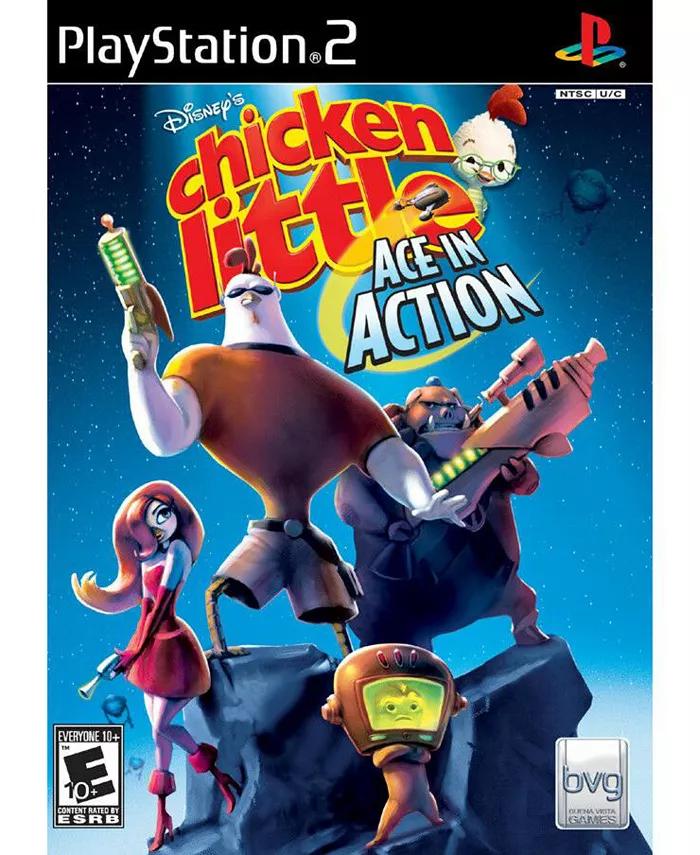 Disney Chicken Little: Ace In Action - PlayStation 2 - Mycitystee