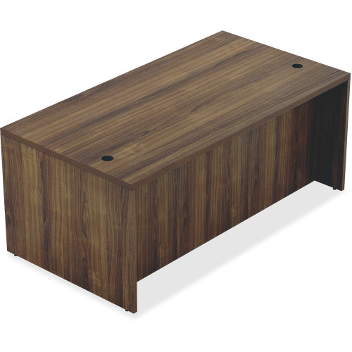Lorell Chateau Series Walnut Laminate Desking Table Desk (34303) - Mycitystee