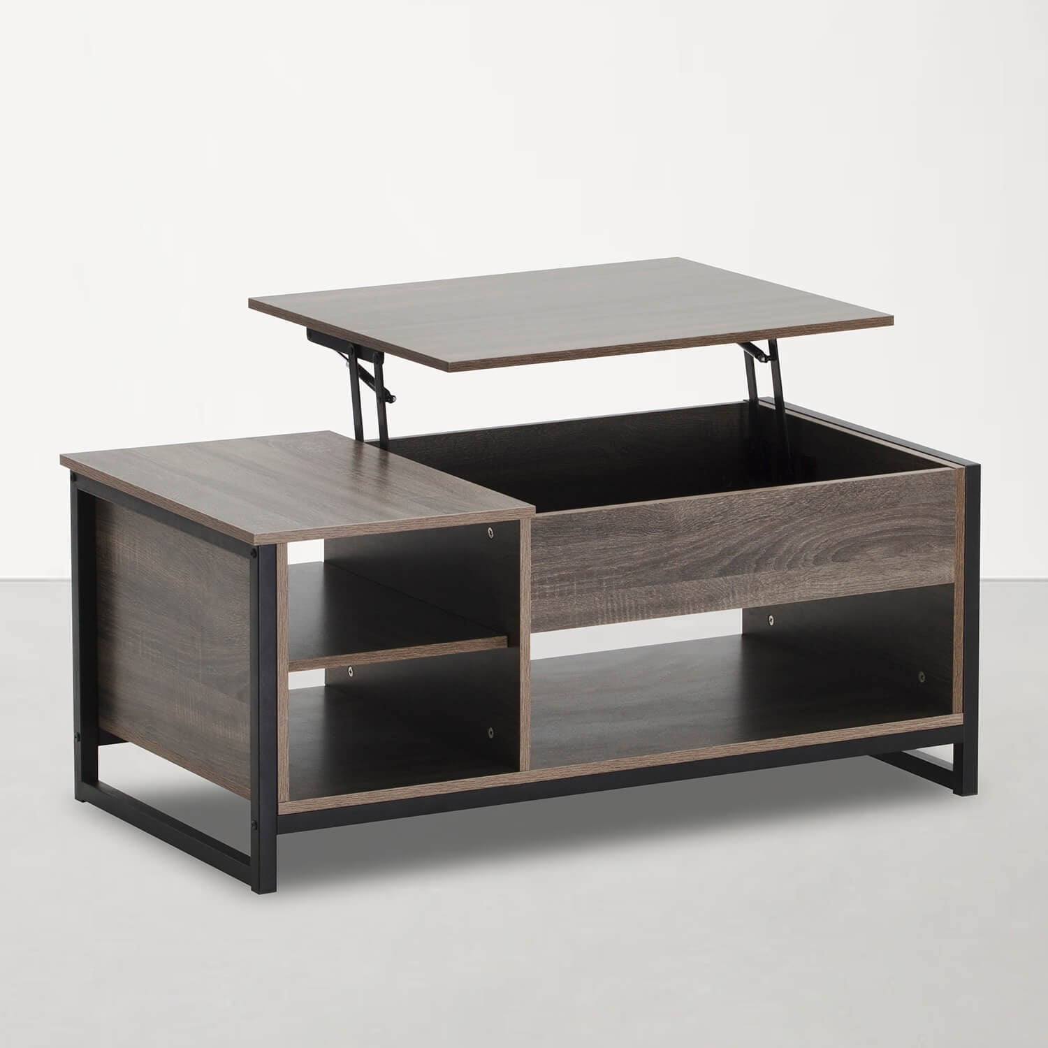 Furmax Wood Lift Top Coffee Table - Mycitystee