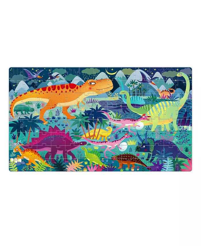 MiDeer Dinosaur Age Design Puzzle Set， 104 Piece - Mycitystee