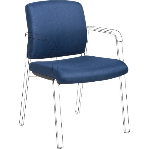 Lorell Stackable Chair Upholstered Back/Seat Kit (30948) - Mycitystee