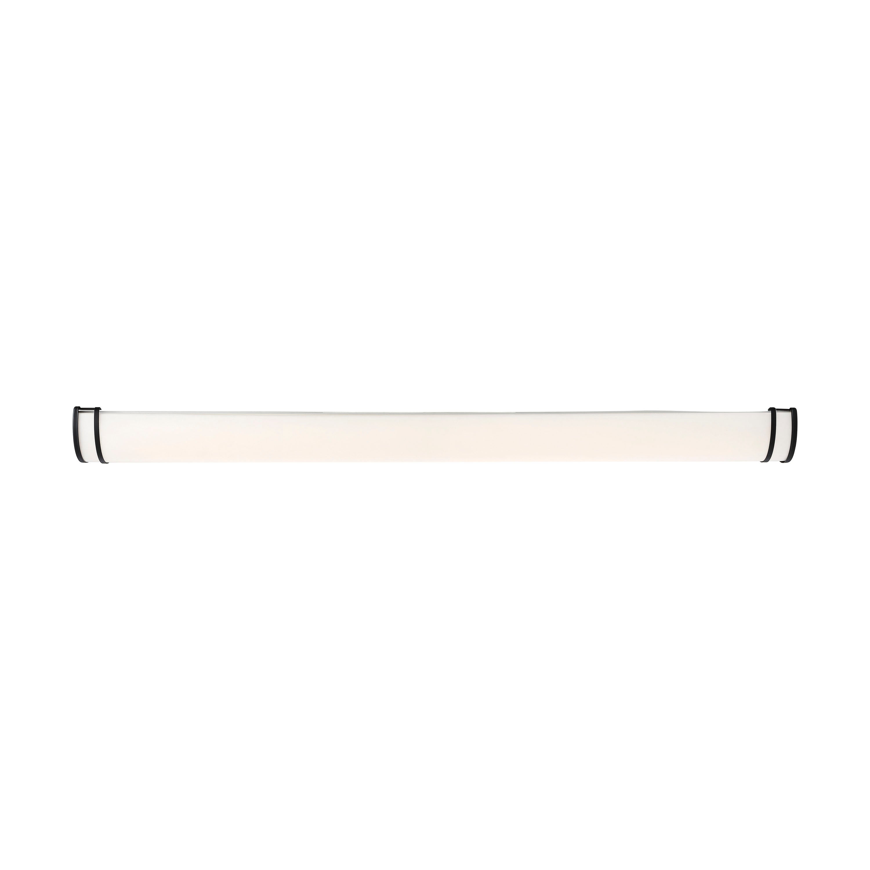 Glamour LED 49 inch Vanity Fixture Black Finish CCT Selectable 3K/4K/5K - Matte Black - Mycitystee