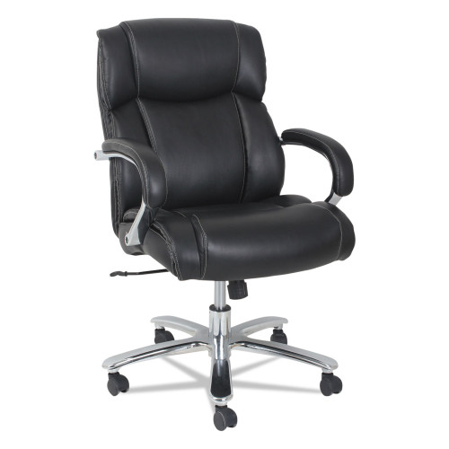 Alera Maxxis Series Big/Tall Bonded Leather Chair， Supports 450 lb， 21.26