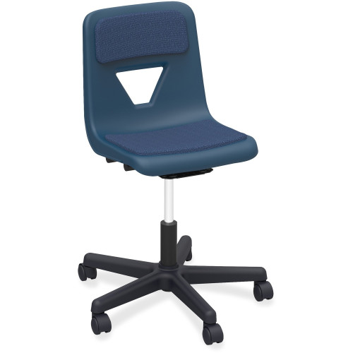 Lorell Classroom Adjustable Height Padded Mobile Task Chair (99912) - Mycitystee