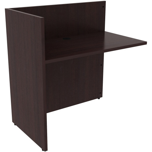 Lorell Espresso Laminate Desk (18309) - Mycitystee