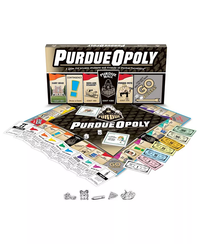 Late for the Sky Purdueopoly Board Game - Mycitystee