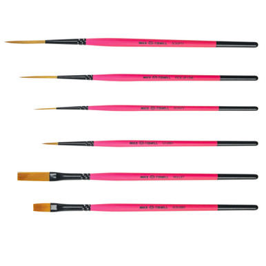 Andrew Mack/Jeral Tidwell Broken Pinkies 6 Brush Set - Mycitystee