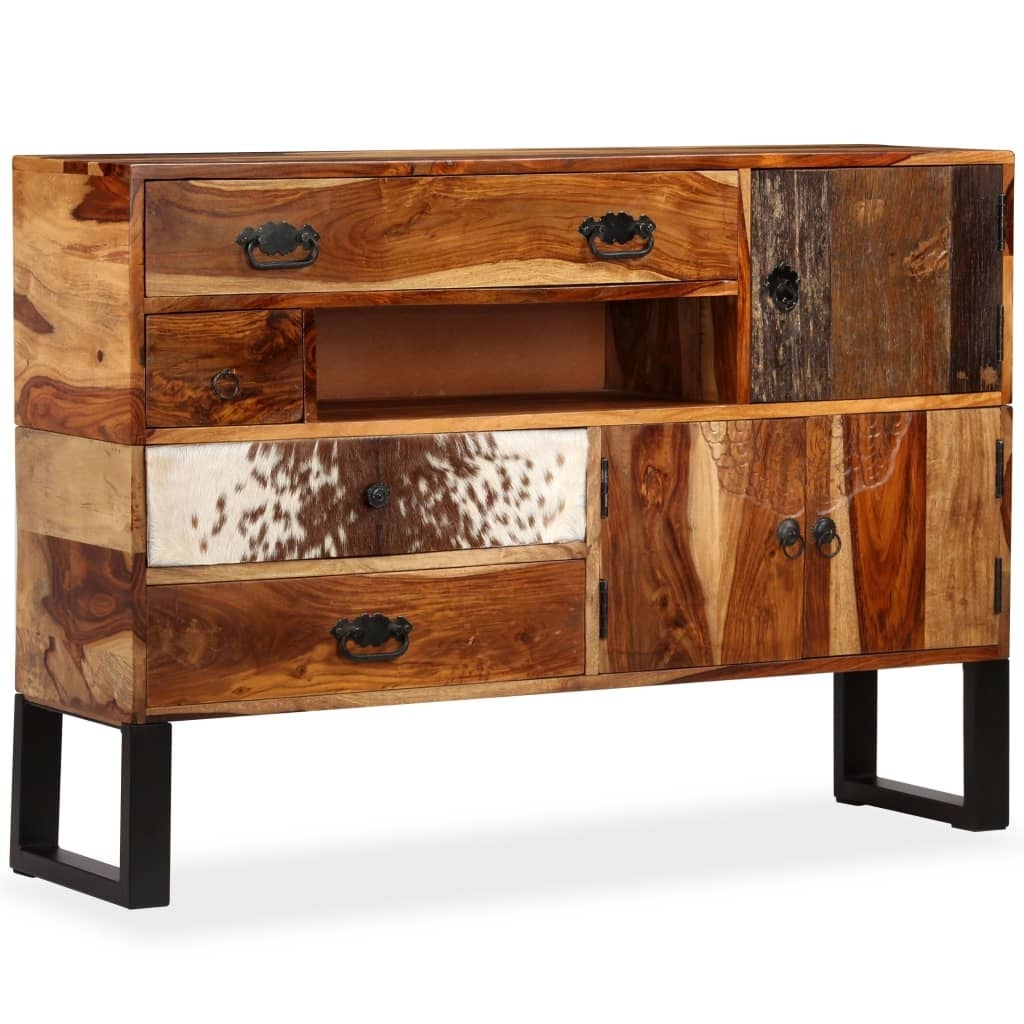vidaXL Sideboard Solid Sheesham Wood 45.3