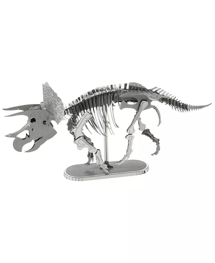 Fascinations Metal Earth 3D Metal Model Kit - Triceratops - Mycitystee