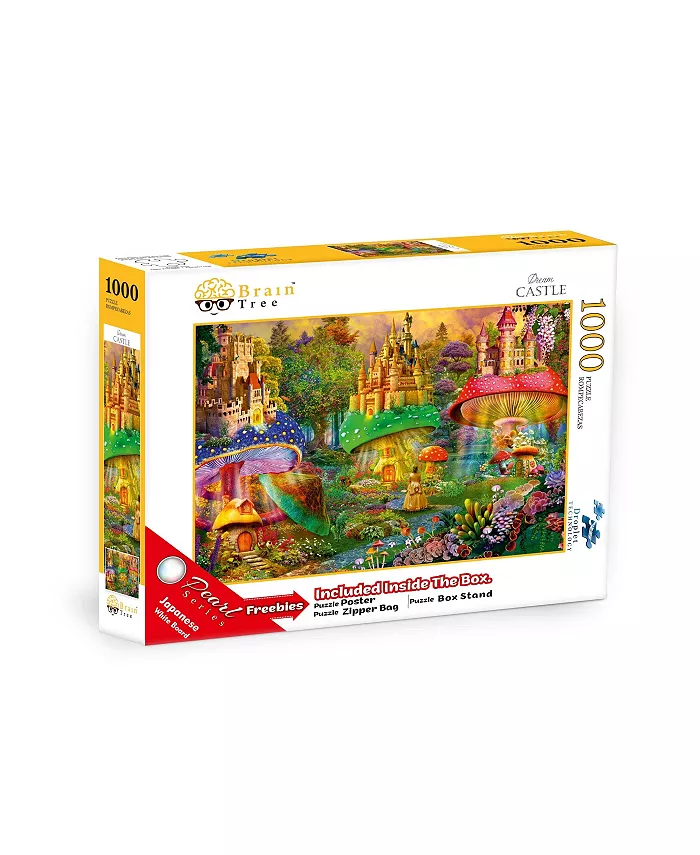 Brain Tree Games Dream Castle 1000 Piece Jigsaw Puzzle - Mycitystee