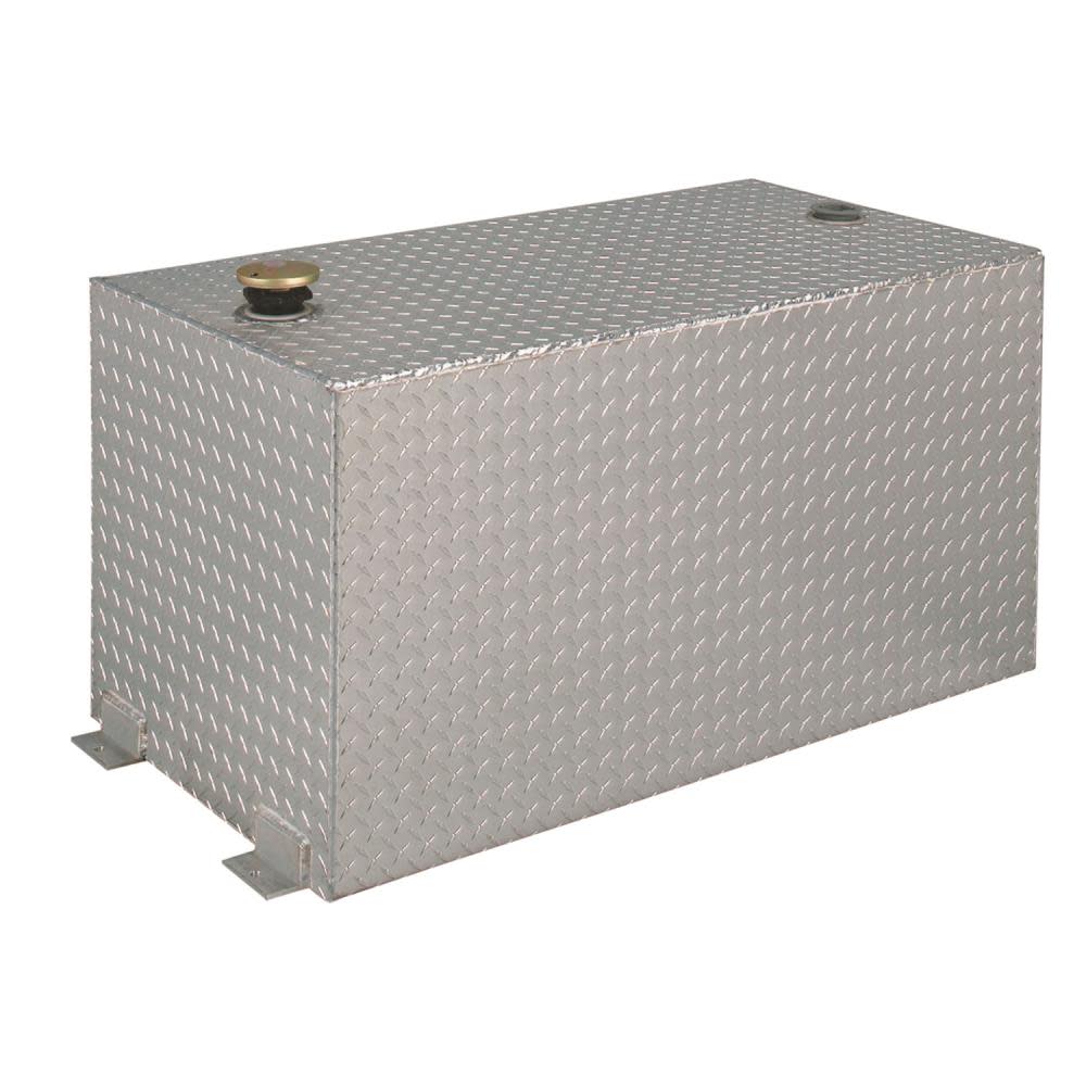 Aluminum Transfer Tank, 100 Gallon Rectangular - Mycitystee