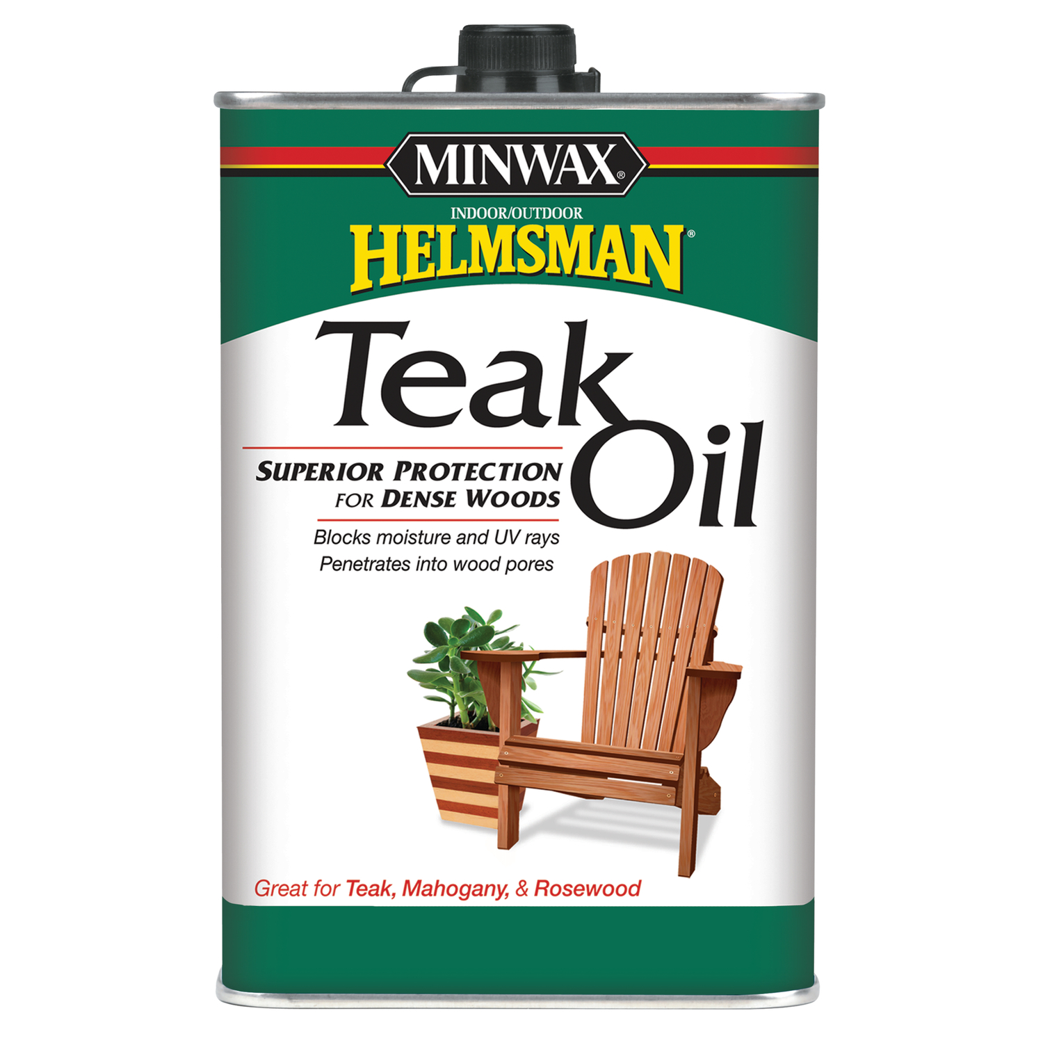 Minwax Helmsman Transparent Clear Oil-Based Teak Oil 1 qt - Mycitystee