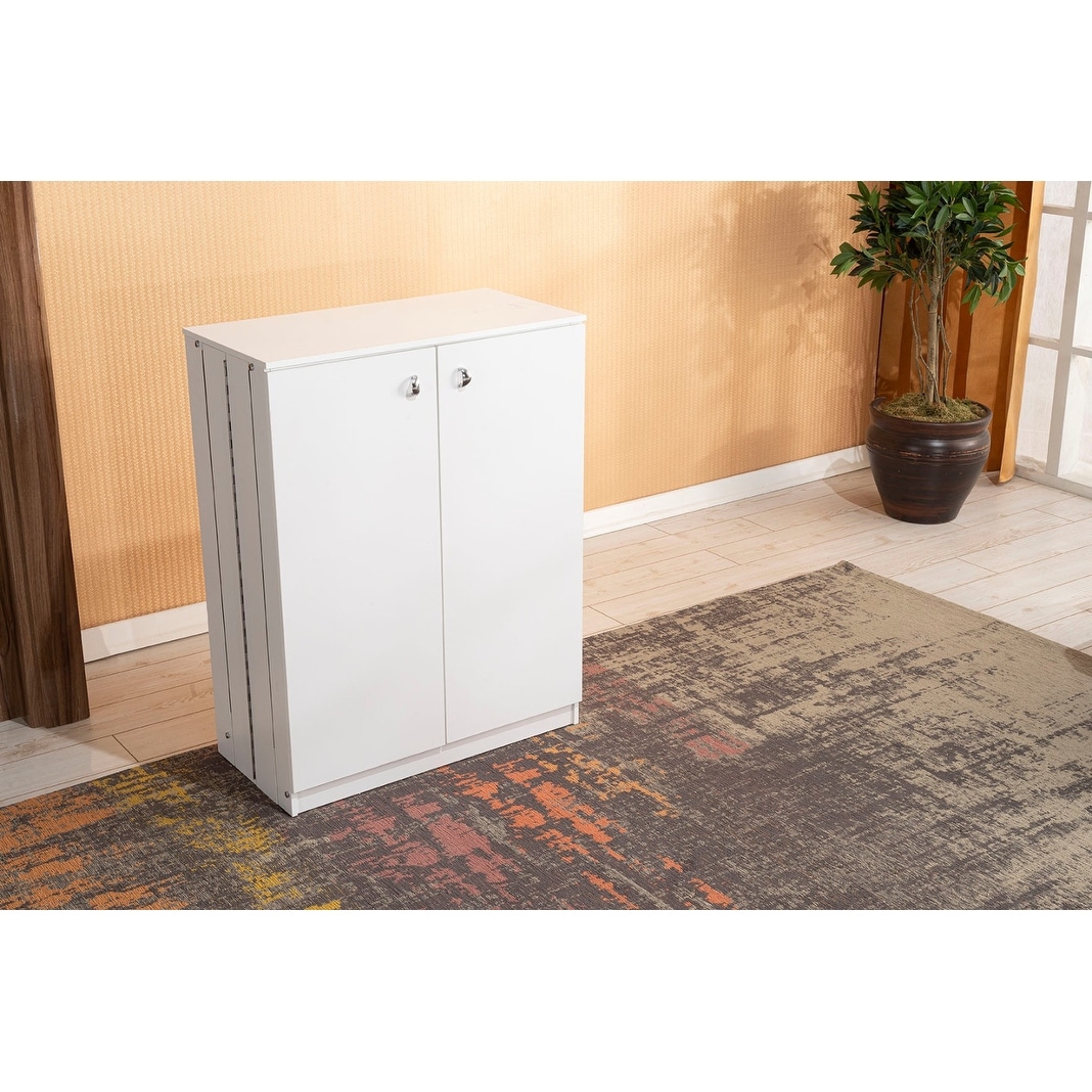 Leydya 2-doors 3-shelves shoes cabinet - - 35455736 - Mycitystee