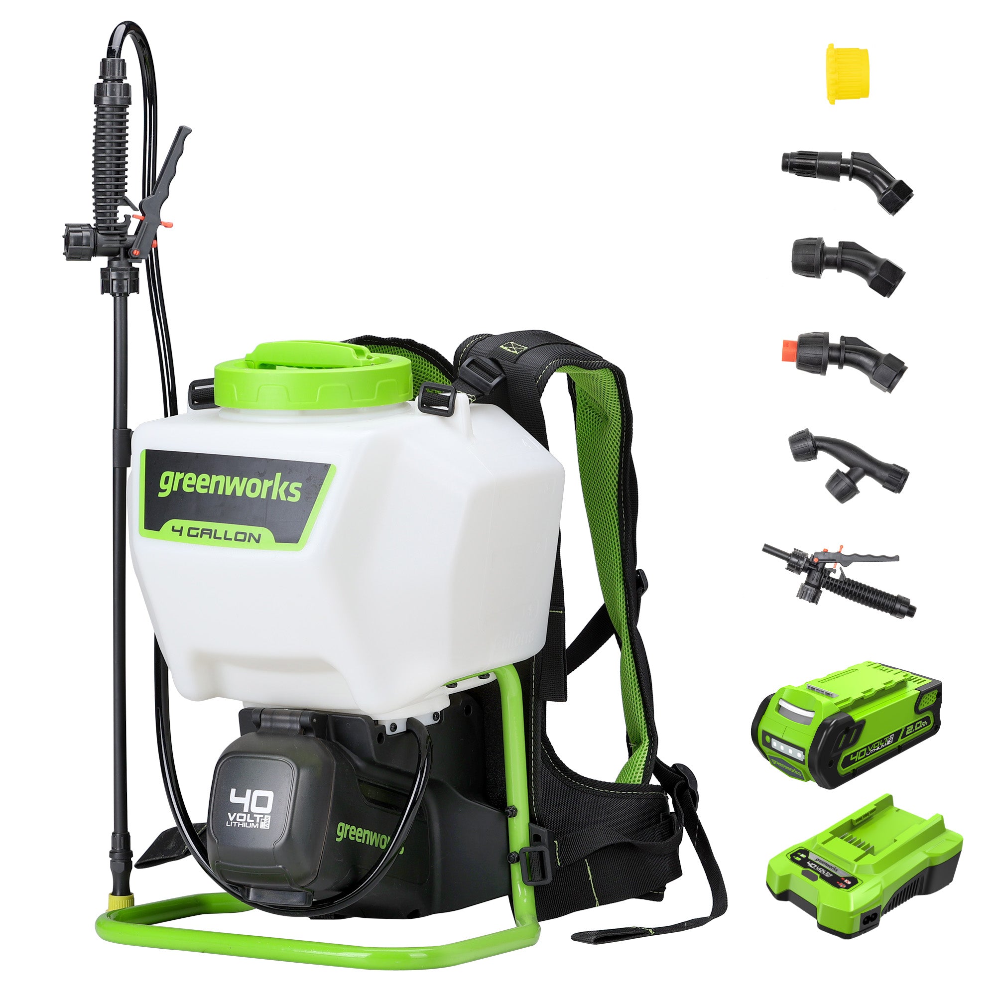 40V Cordless Battery Backpack Sprayer w/ 2.0Ah USB Battery  Charger - Mycitystee