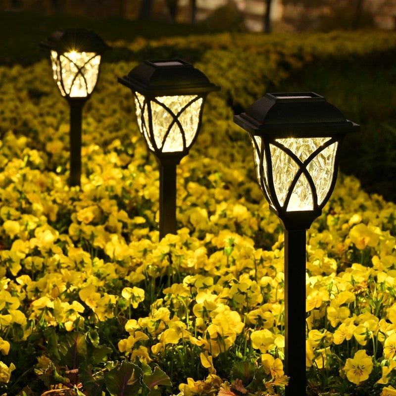 Solar Pathway Lights Outdoor LED Solar Landscape Lights (Set of 6) - Mycitystee