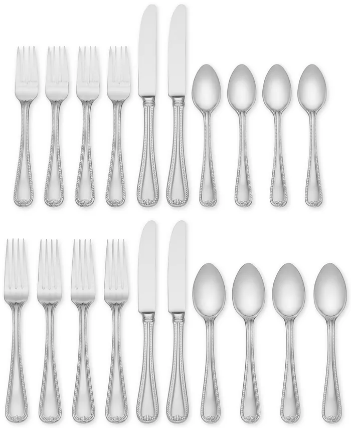 Lenox Vintage Jewel 20-Pc. Flatware Set， Service for 4 - Mycitystee