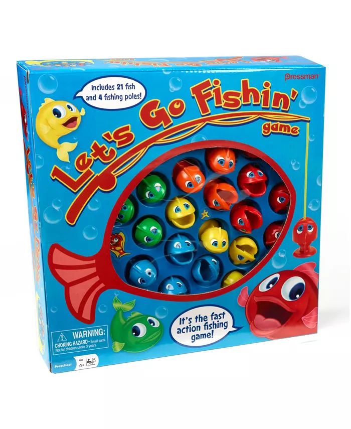 Pressman Toy Let's Go Fishin' Game - Mycitystee