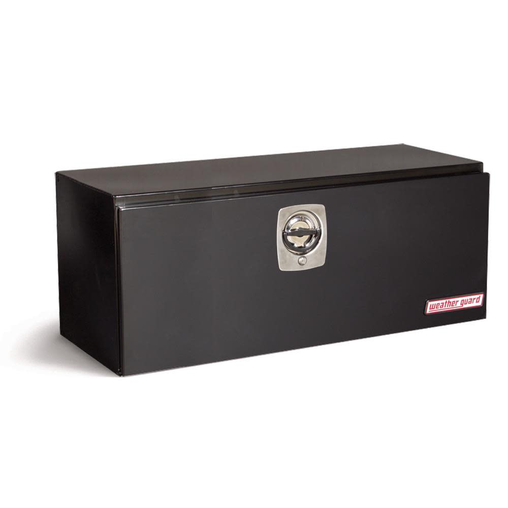 48.125-in x 18.25-in x 18.125-in Black Steel Universal Truck Tool Box - Mycitystee