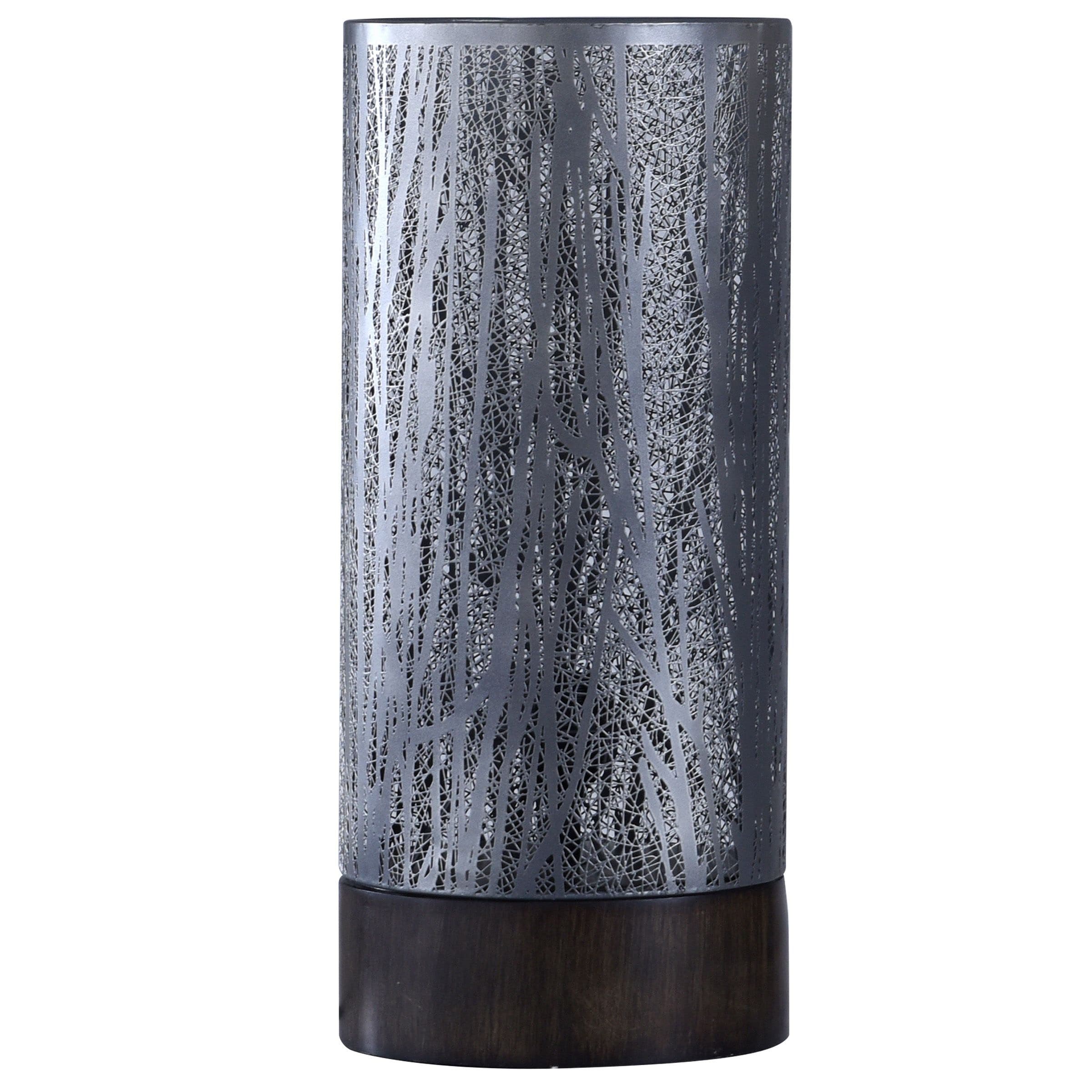 StyleCraft Bryan Keith Berkeley Trees Black Metal Table Lamp - Mycitystee
