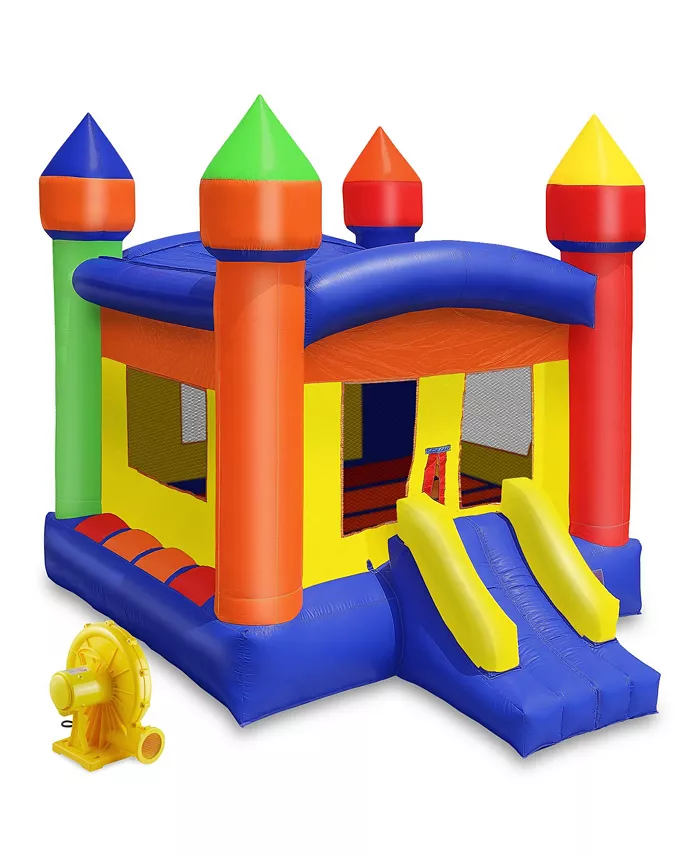 Cloud 9 13' x 13' Commercial Castle Bounce House with Blower by Cloud 9 - Mycitystee