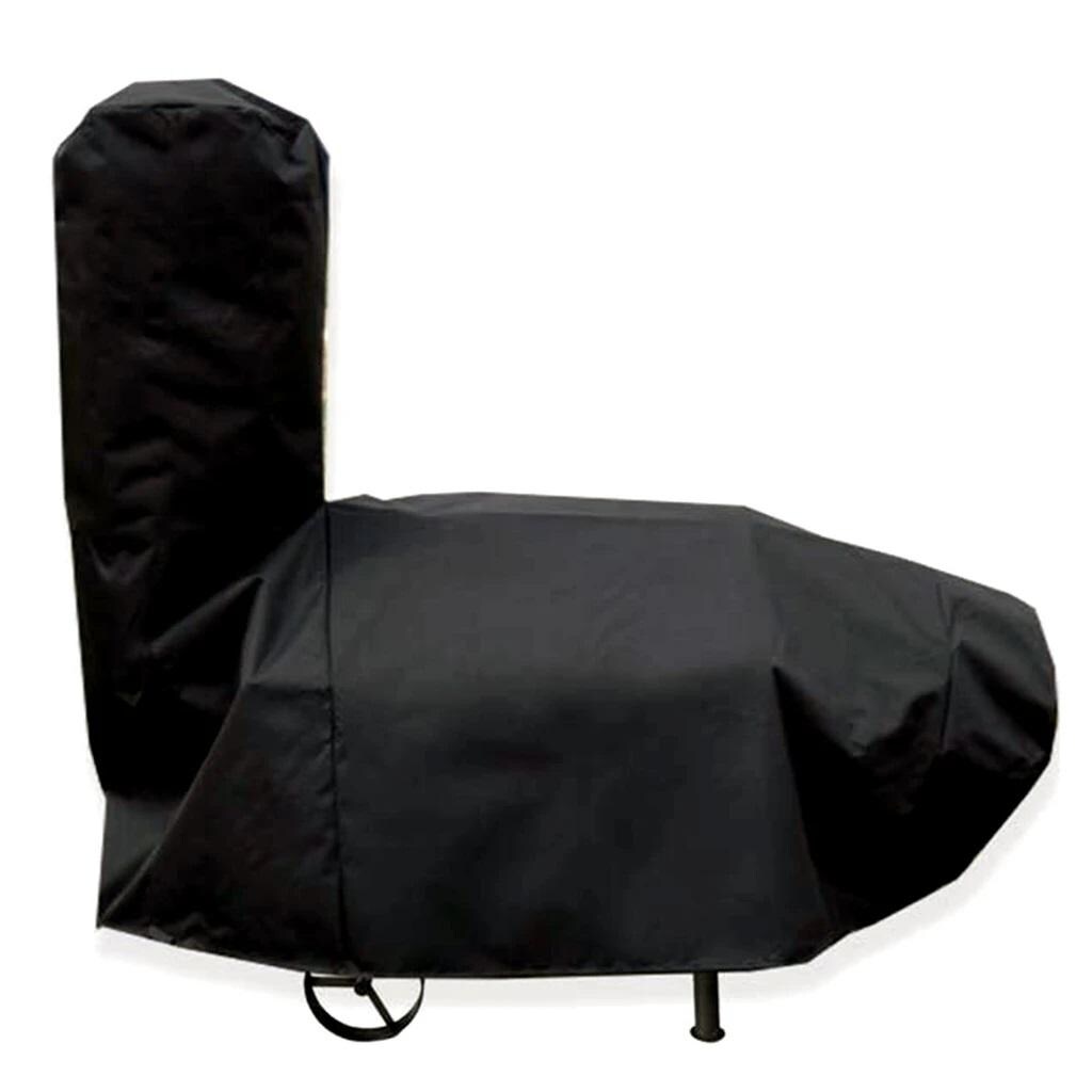 Texas Original Pits Pearsal 20x54x40x22 Vertical Offset Smoker All-Weather Cover - Mycitystee