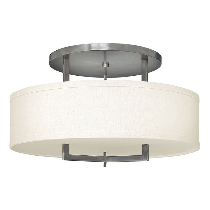 Hinkley Lighting 3 Light Semi-Flush Ceiling Fixture from the Hampton - Mycitystee