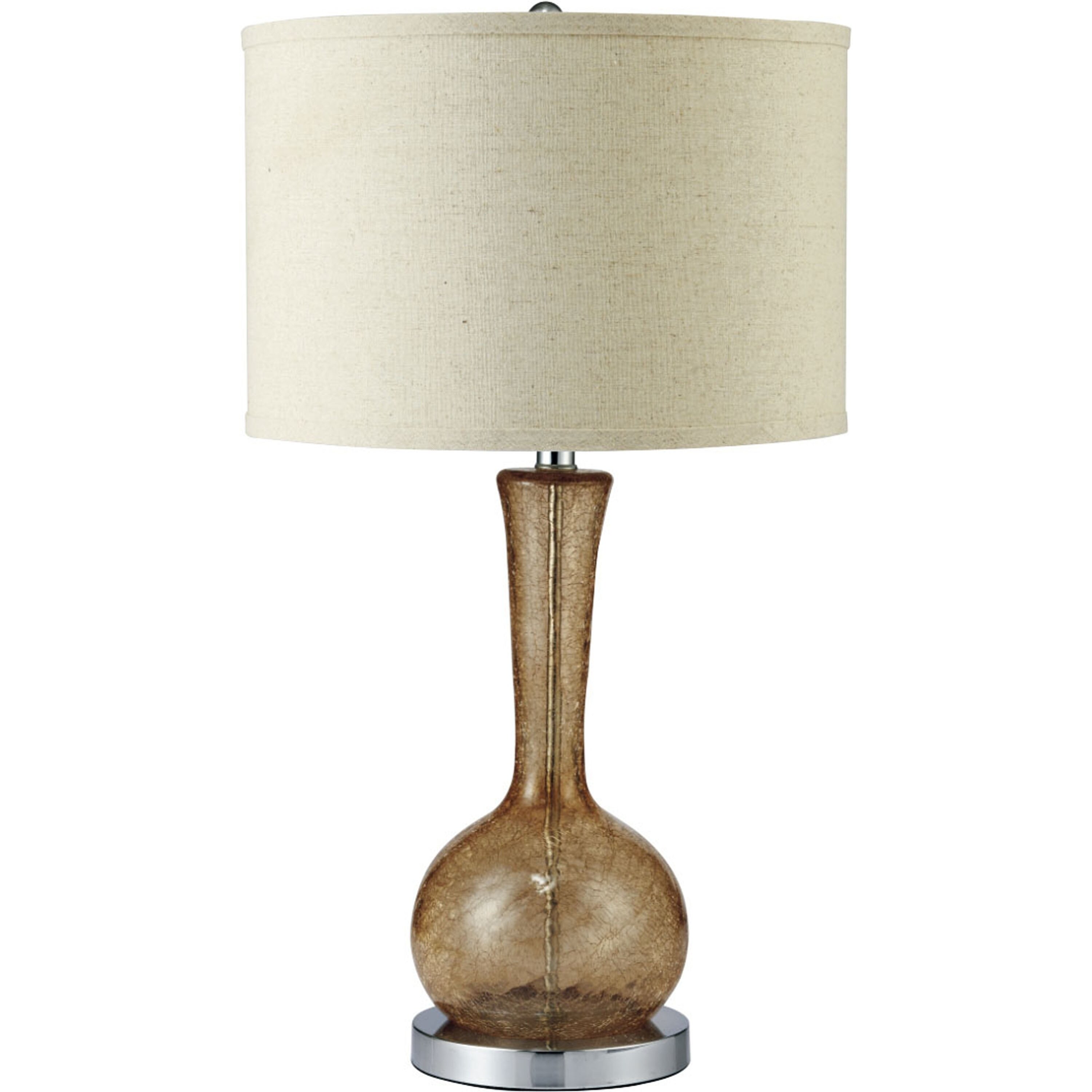 The Curated Nomad Homer Contemporary Amber Table Lamp - Mycitystee