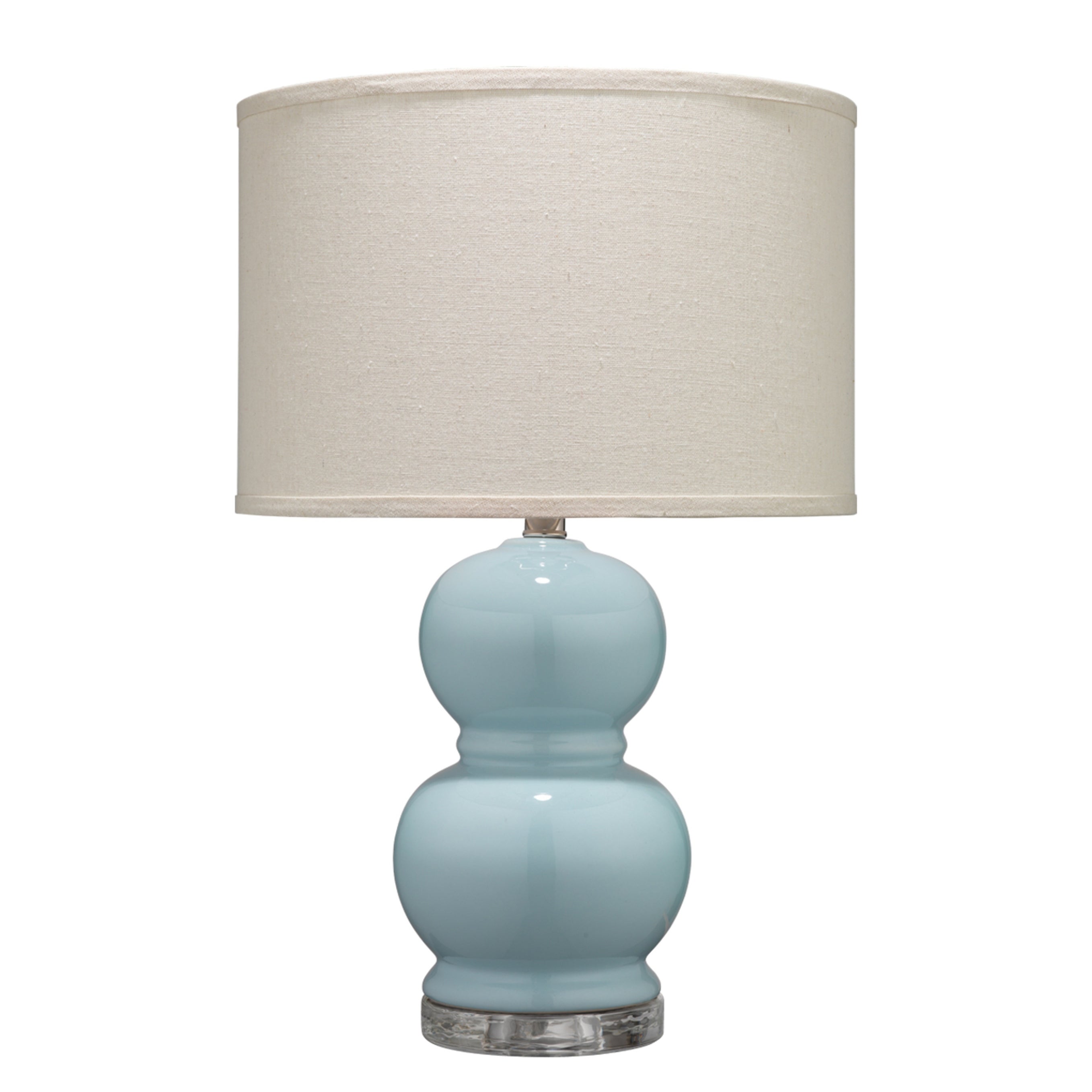 Alden Décor Bennett Ceramic Table Lamp， Blue - Mycitystee