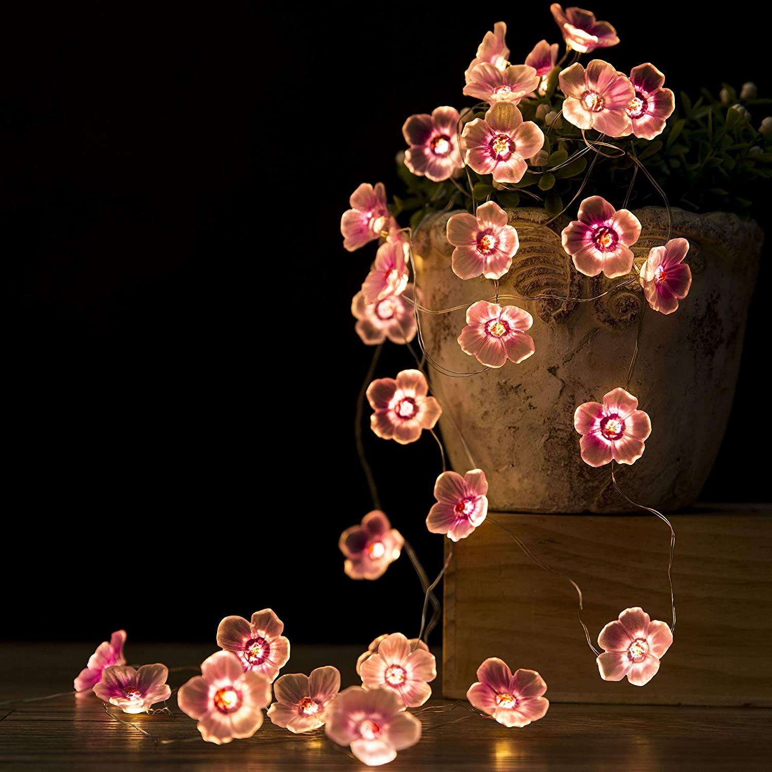 10ft 30 LEDs Battery Operated String Light - Yellow - Mycitystee