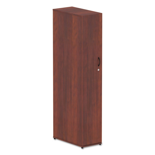 Alera Valencia Series Wardrobe， 11.88w x 22.78d x 65h， Medium Cherry (VA621224MC) - Mycitystee