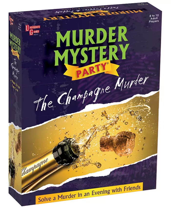 University Games Murder Mystery Party - The Champagne Murder - Mycitystee