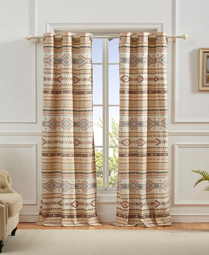 Barefoot Bungalow Phoenix Window Panel Pair - Mycitystee