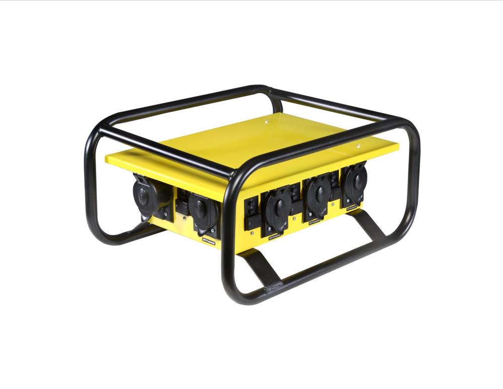 Temporary Power Distribution Box w/ Wrap Around Cage - Mycitystee