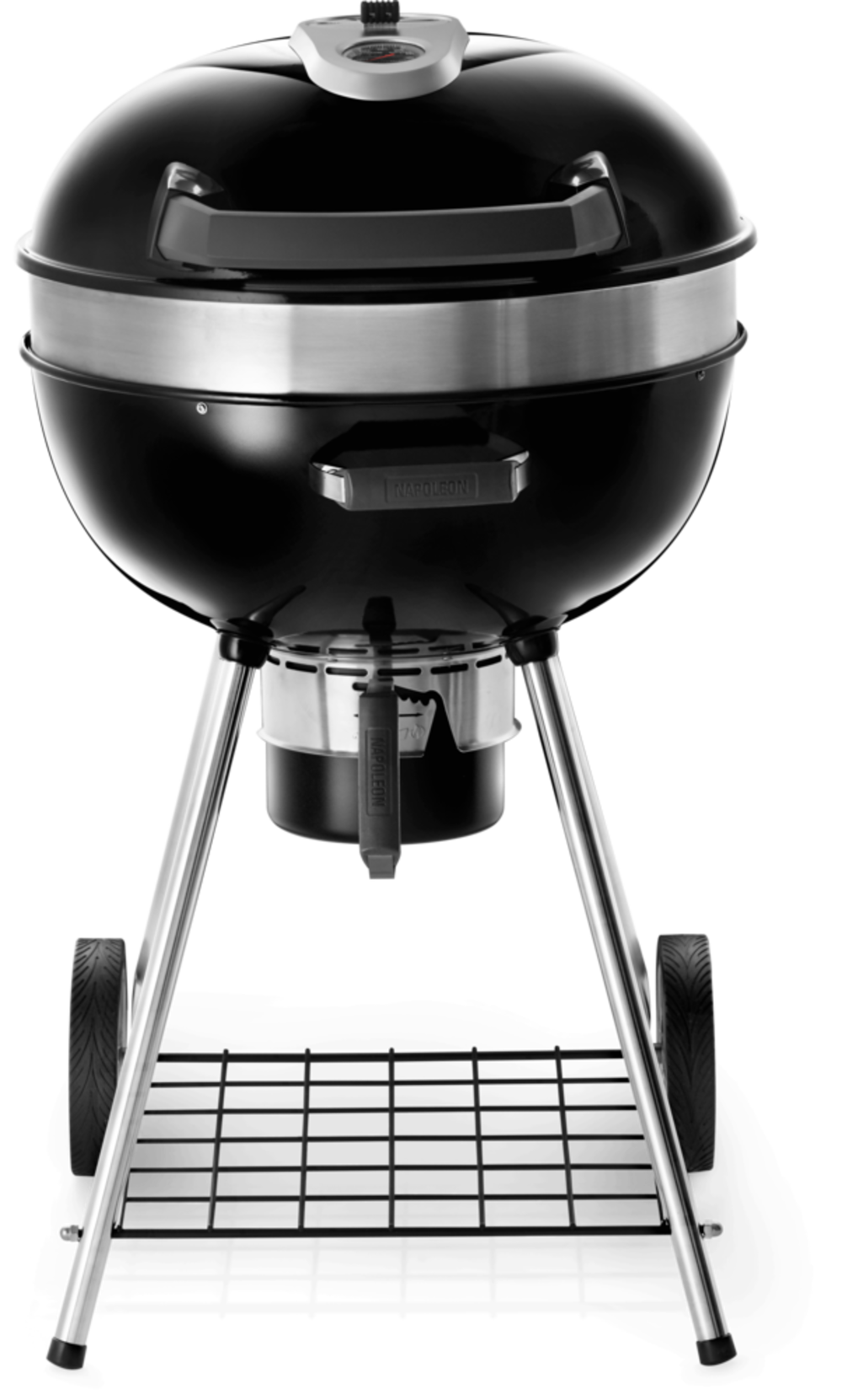 PRO Charcoal Kettle Grill， Black - Mycitystee