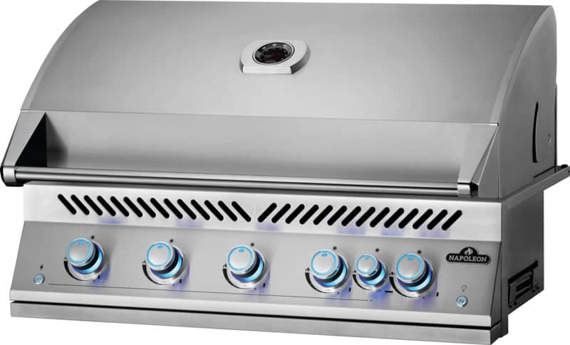 Napoleon 700 Series 38 RB Stainless Steel Built-In Natural Gas Grill With Infrared Rear Burner - Mycitystee