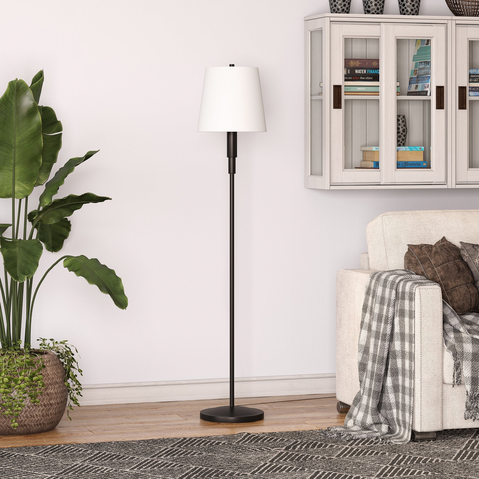 Emerson Blackened Bronze Floor Lamp - Mycitystee