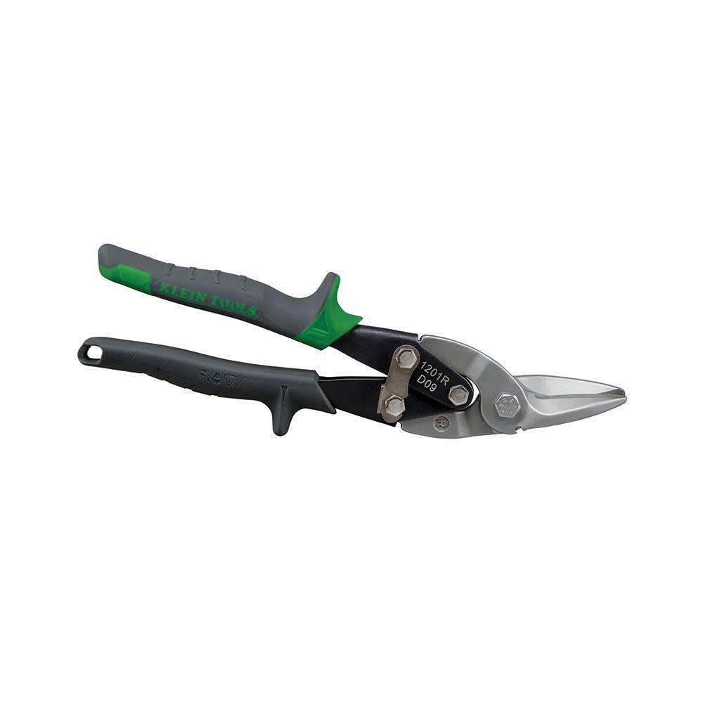 Aviation Snips w/Wire Cutter， Right - Mycitystee