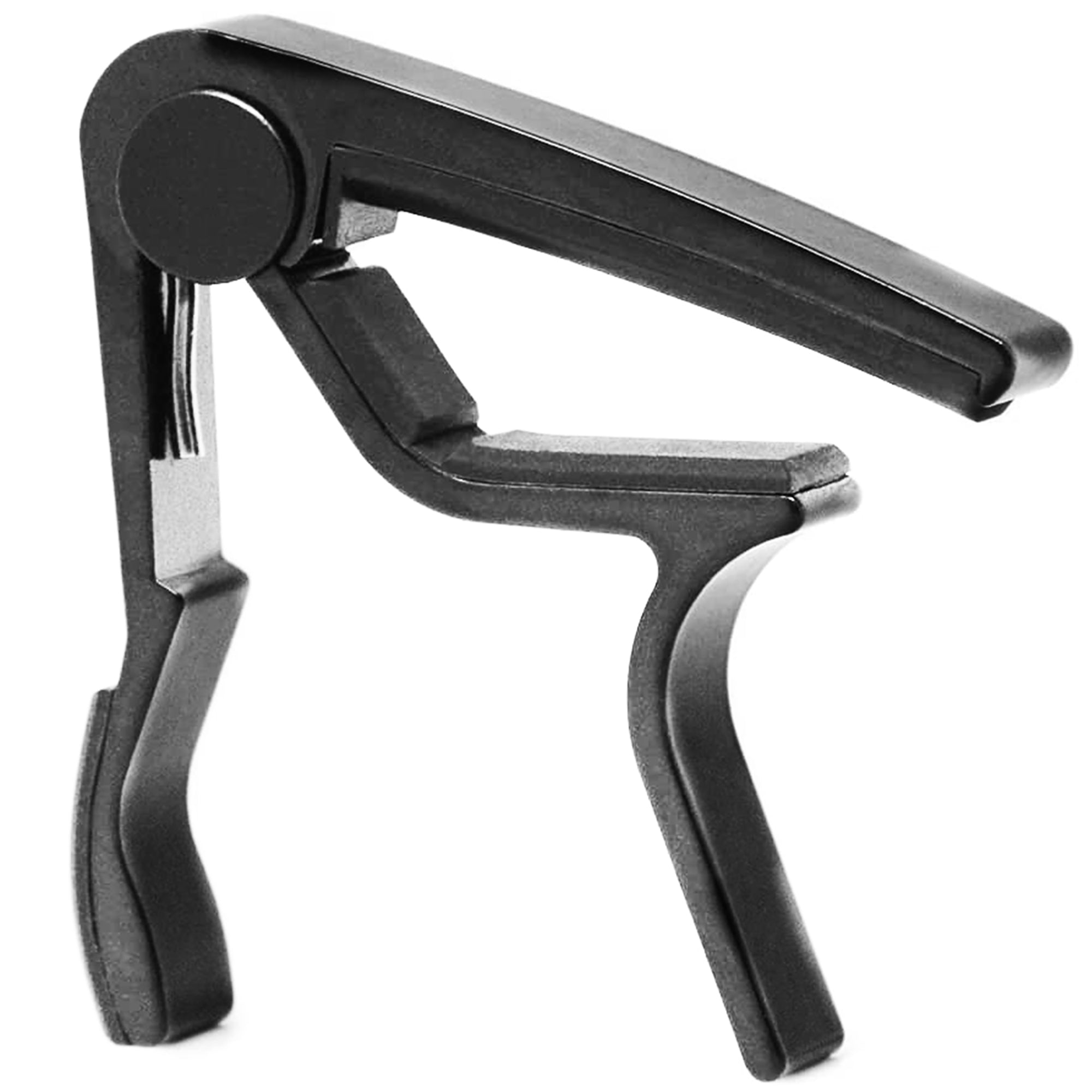 5 Core Guitar Capo Black | 6-String Capo for Acoustic and Electric Guitars, Bass, Mandolin, Ukulele- CAPO BLK 1Pc - Mycitystee