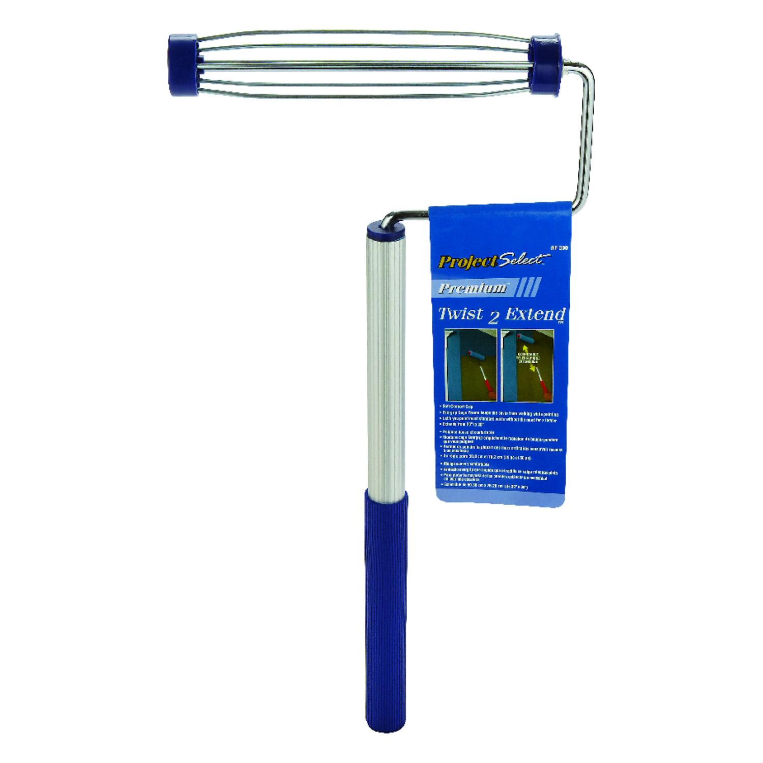 Linzer Project Select 9 in. W Mini Paint Roller Frame Threaded End - Mycitystee