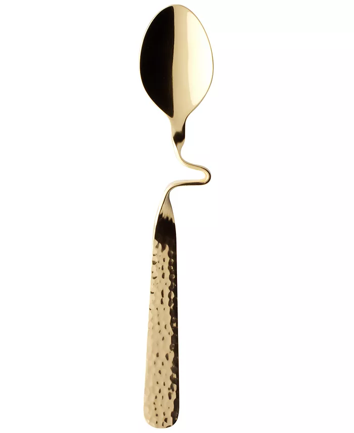 Villeroy Boch Flatware， New Wave Caffe Gold Coffee Spoon - Mycitystee