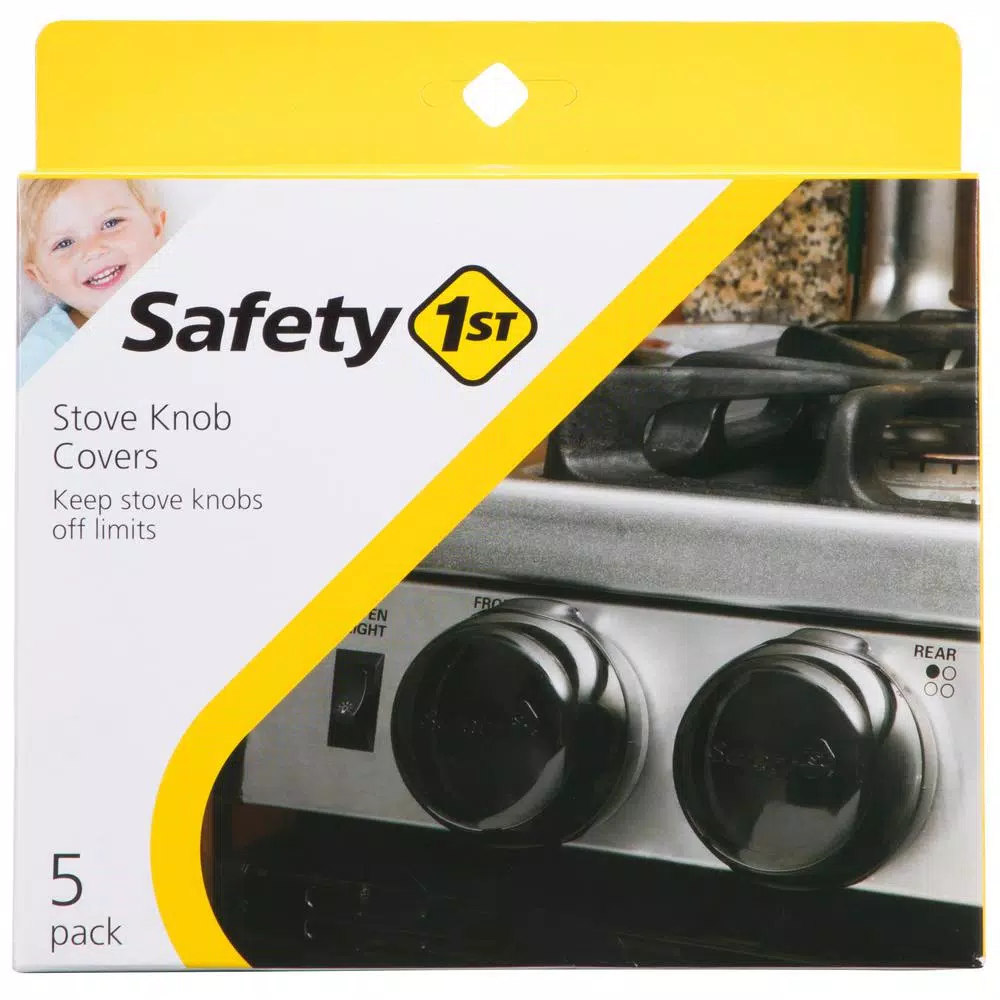 Safety 1st Stove Knob Covers Decor Door Lock (5-Pack) and#8211; XDC Depot - Mycitystee