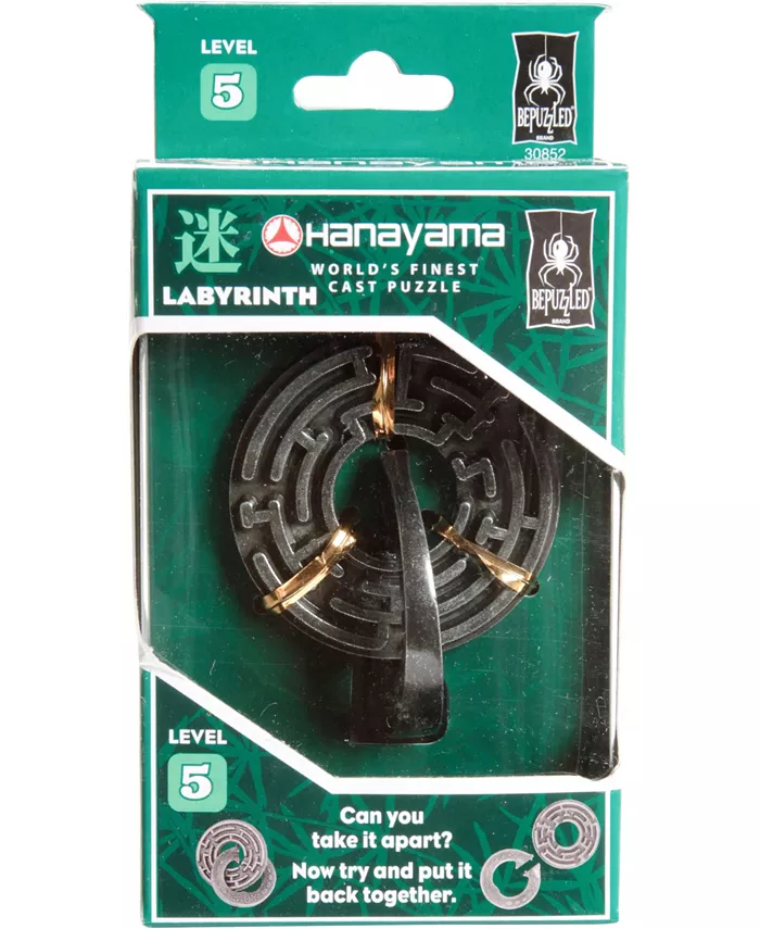 BePuzzled Hanayama Level 5 Cast Puzzle - Labyrinth - Mycitystee