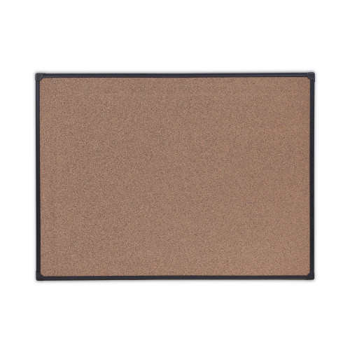 Universal Tech Cork Board， 48 x 36， Cork， Black Frame (43023) - Mycitystee