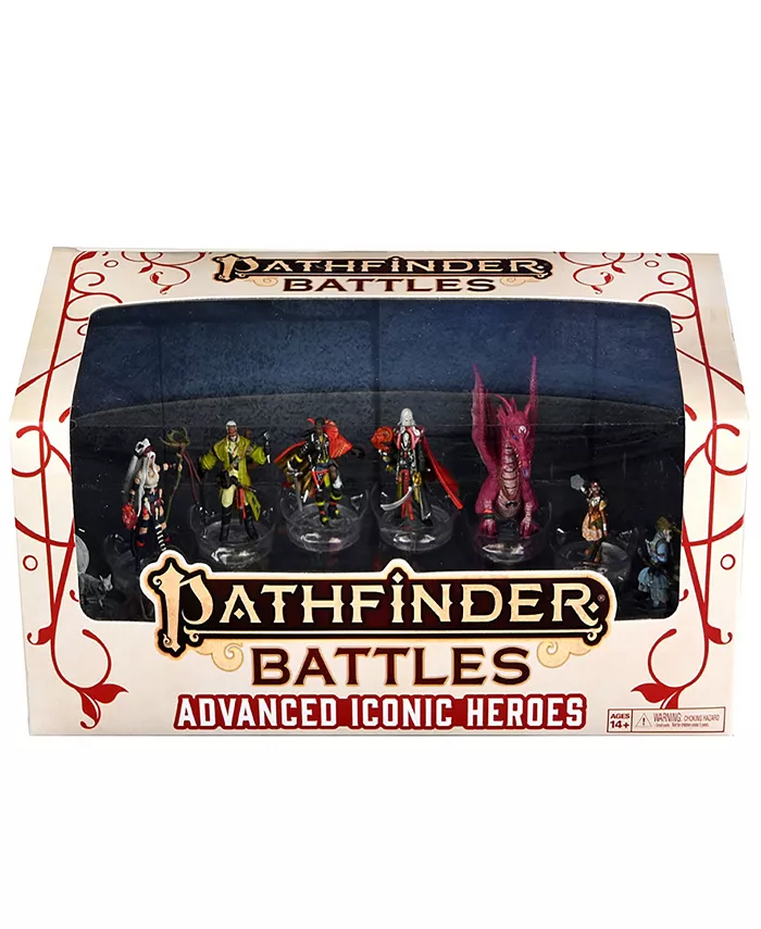 Pathfinder Battles Advanced Iconic Heroes Figure Set， 8 Piece - Mycitystee