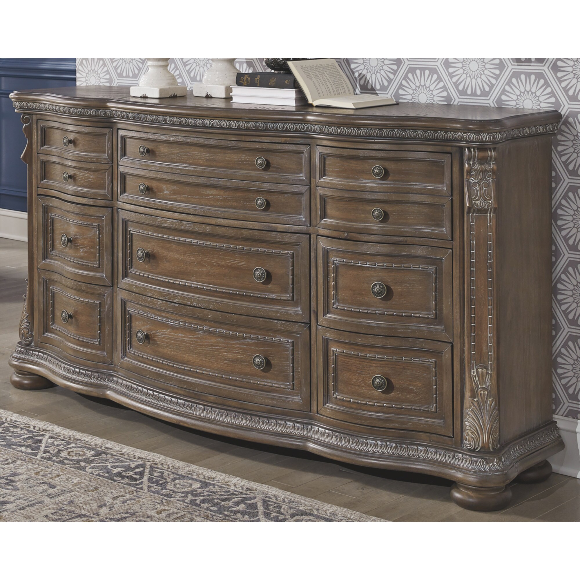 Charmond Dresser - Traditional Style - Brown - - 27415422 - Mycitystee